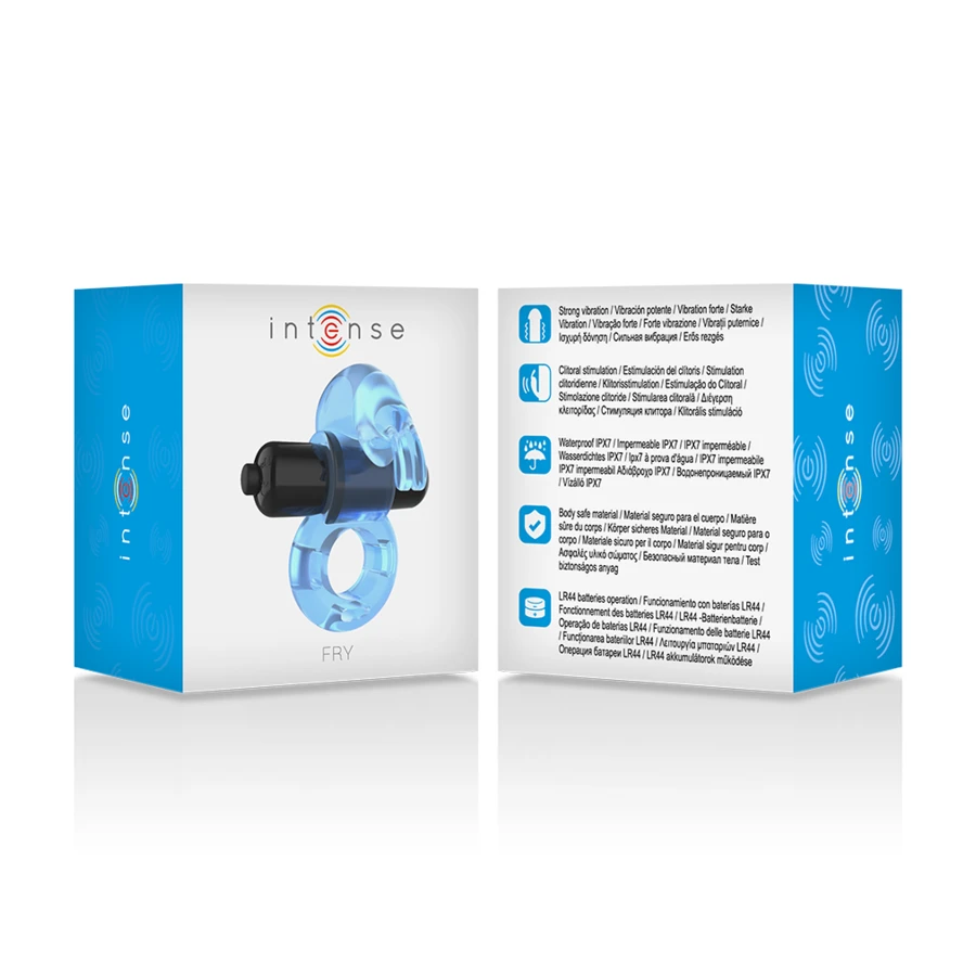 INTENSE - ANELLO VIBRANTE FRY BLU